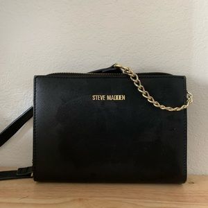 Black Steve Madden Perfect Cross Body Bag Black